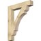 Ekena Millwork Olympic Block Rough Sawn Bracket, Douglas Fir, 6"W x 38"D x 46"H BKT06X38X46OLY05RDF - alternate 1